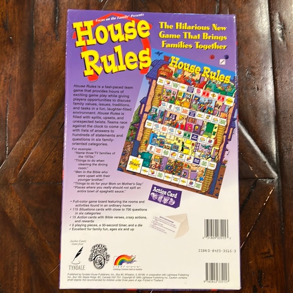 House Rules Board Game for Families - Picture 2 of 3